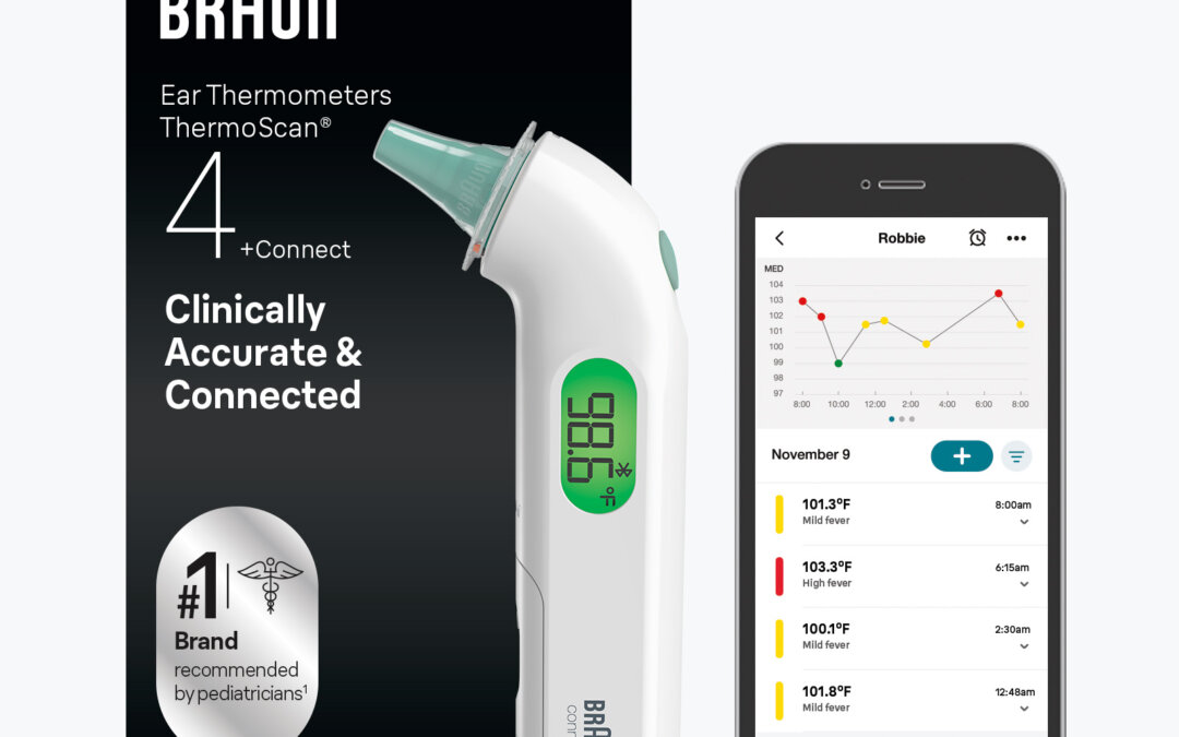 ThermoScan® 4+ Connect Digital Ear Thermometer